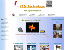 Tablet Screenshot of pfgtechnologie.be